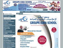 Tablet Screenshot of igmaschool.com